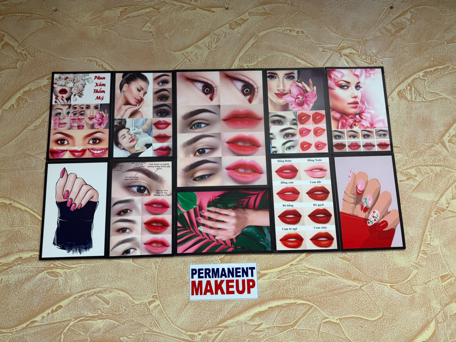 Permanent makeup services at Colorful Nails
